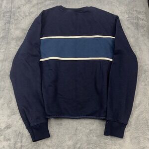 Goodfellow & Co Mens Navy Blue Long Sleeve Crew Neck Sweatshirt XL Striped